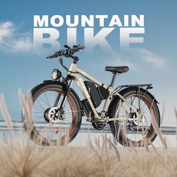 Electric Bike for Adults,26″ Fat tire with 2000W Dual Motor Ebike 48V 22.4AH Battery 35MPH Dirt E-Bike 7-Speed with Dual Hydraulic Disc Brake