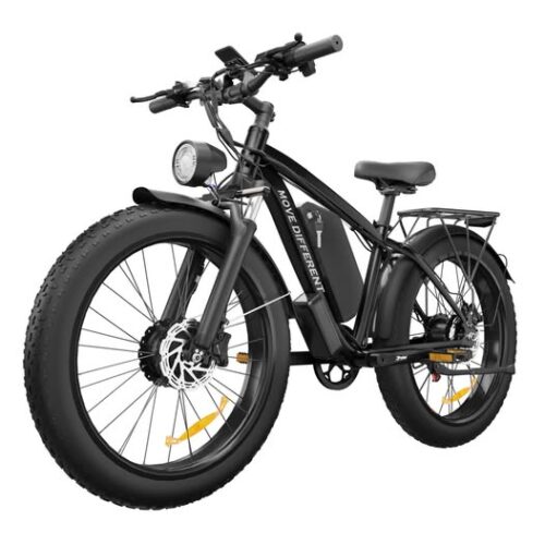 Electric Bike for Adults,26″ Fat tire with 2000W Dual Motor Ebike 48V 22.4AH Battery 35MPH Dirt E-Bike 7-Speed with Dual Hydraulic Disc Brake